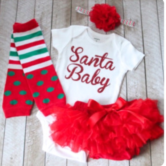 Other - ADORABLE Santa Baby outfit
